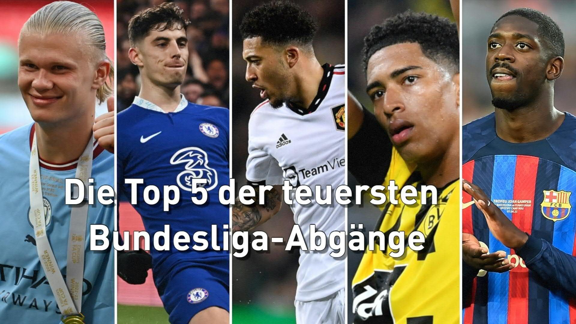 Die Top 5 der teuersten Bundesliga-Abgänge