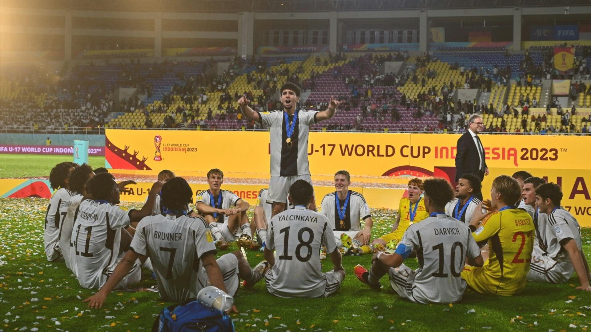 Deutsche U17-Weltmeister im Freudentaumel: "Einfach unbeschreiblich"