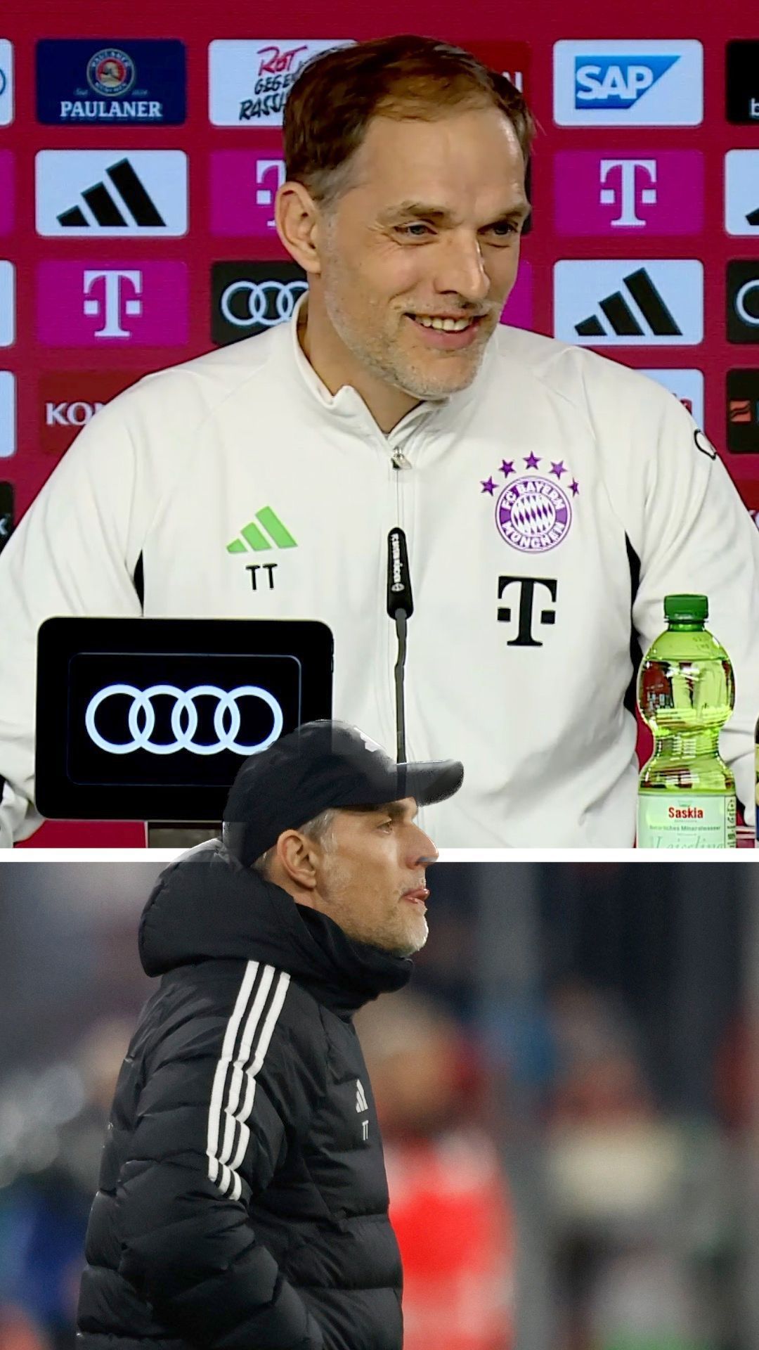 Viele Trainerfragen: Tuchel lacht über Reporter