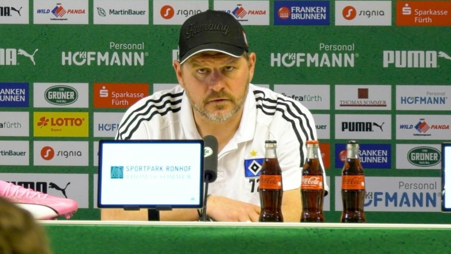 Aufstieg noch möglich? HSV-Coach Baumgart nach Remis "unzufrieden"