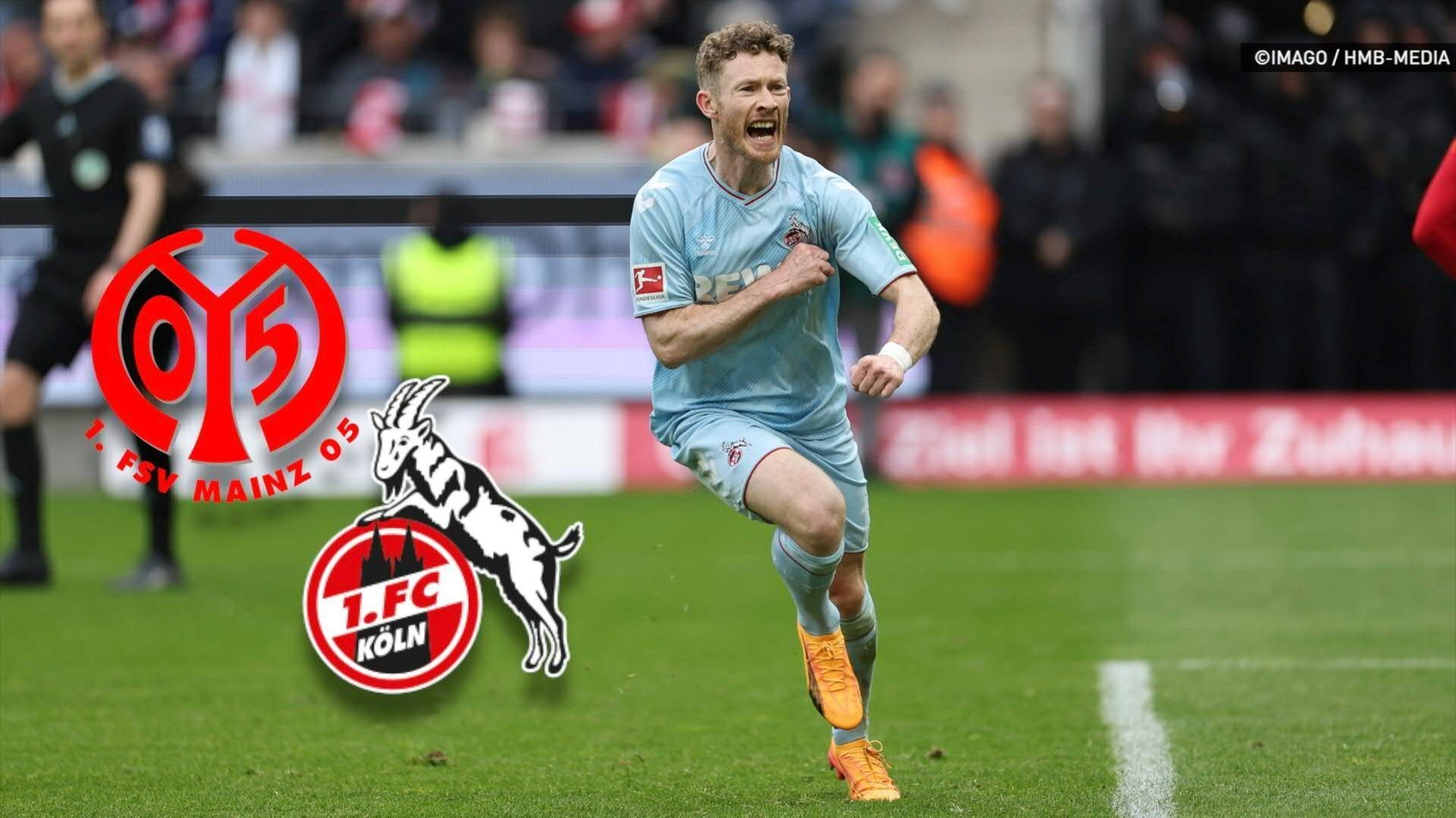 Später Ausgleich: Köln rettet Punkt in Mainz