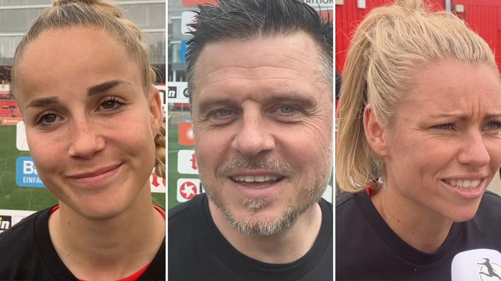 Bayern-Frauen sind deutscher Meister und wollen mehr - Gwinn "sehr glücklich", Trainer Straus blickt voraus