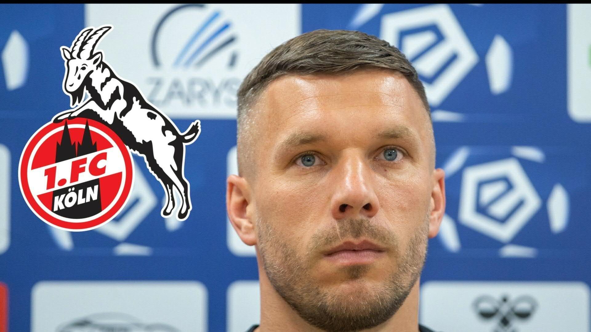 Podolski zu Köln-Abstieg: "Es scheint ein Fluch über dem FC zu liegen"
