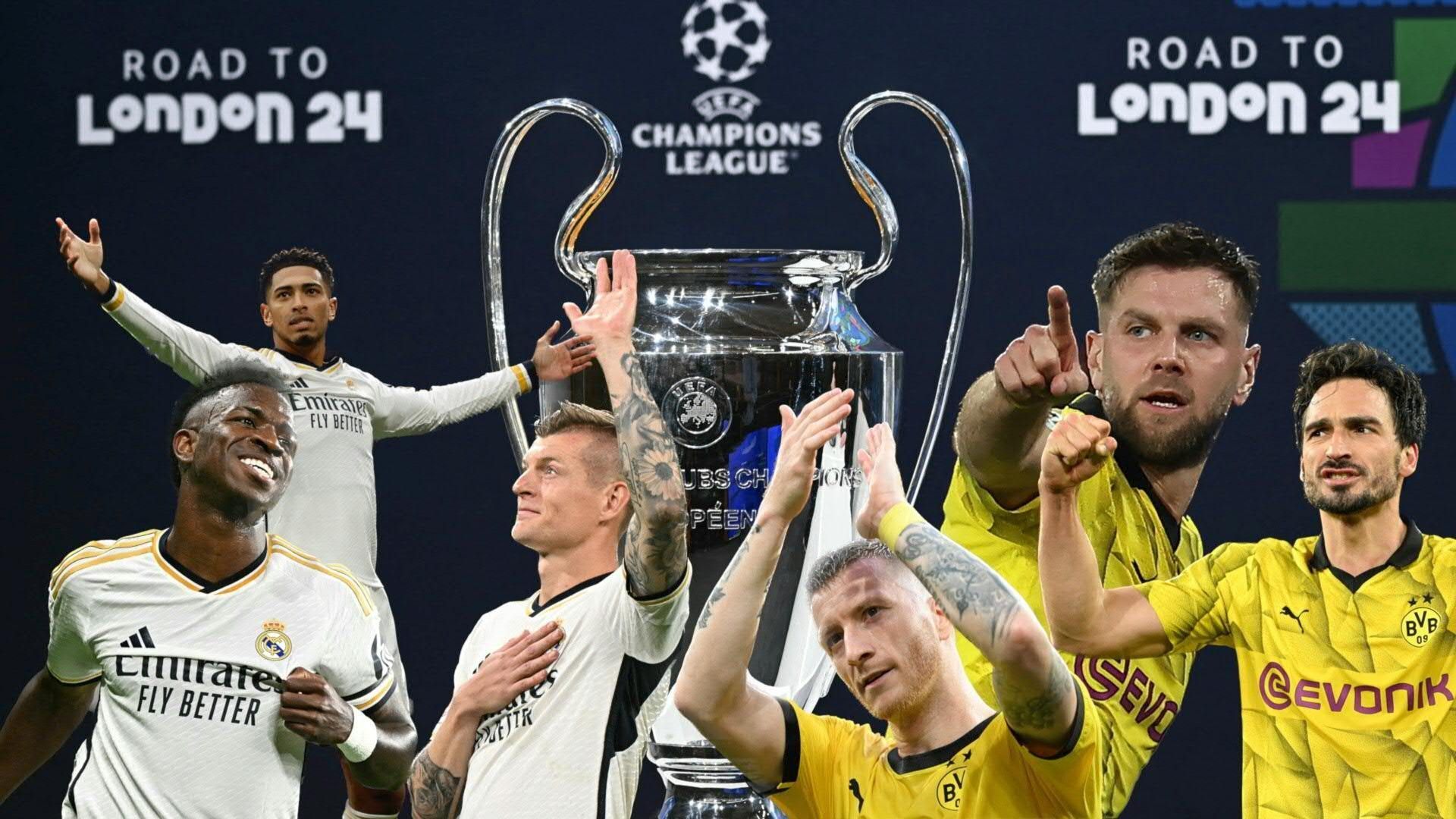 Kroos, Reus, Bellingham und Co.: Die Köpfe des Champions-League-Endspiels in Wembley