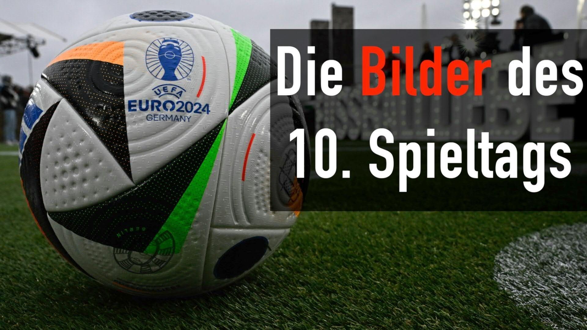 Deutscher Jubel und der letzte Auftritt der "Tartan Army": Die Bilder von EM-Tag 10