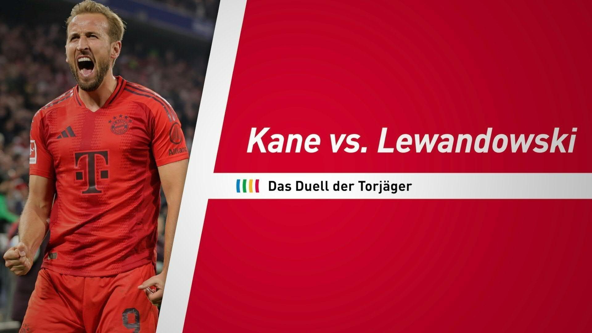 Kane vs. Lewandowski: Das Duell der Torjäger