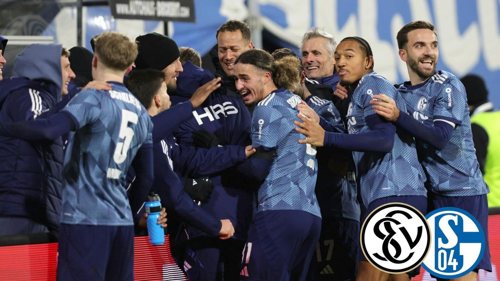 Schalke 04 bezwingt Spitzenreiter Elversberg