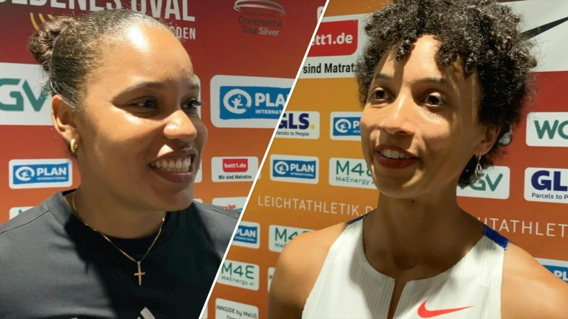 Zweimal Silber in Dresden: Ogunleye und Mihambo in guter Form
