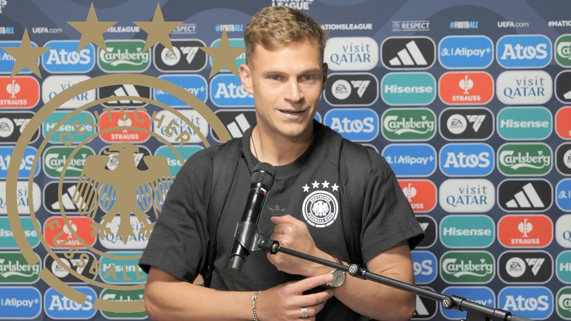 Video: "Abgezockter werden": Kimmich sieht DFB-Team trotz Pleite auf gutem Weg