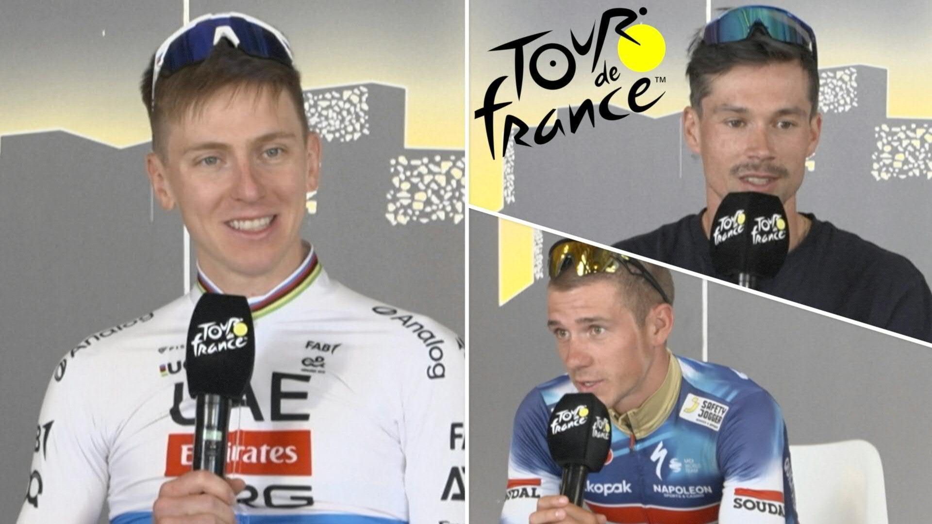 „Rivalität“: Favorit Pogacar lobt Vingegaard – Evenepoel lauert