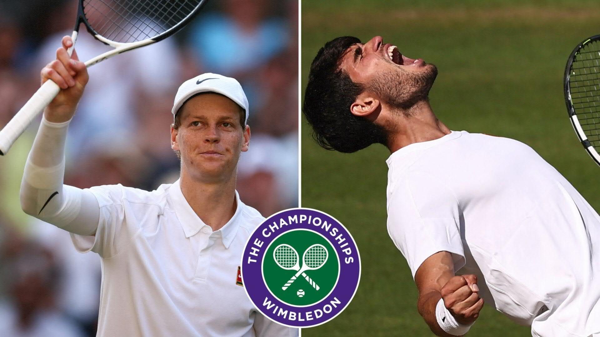 Traumfinale in Wimbledon: Gnadenloser Sinner fordert Alcaraz