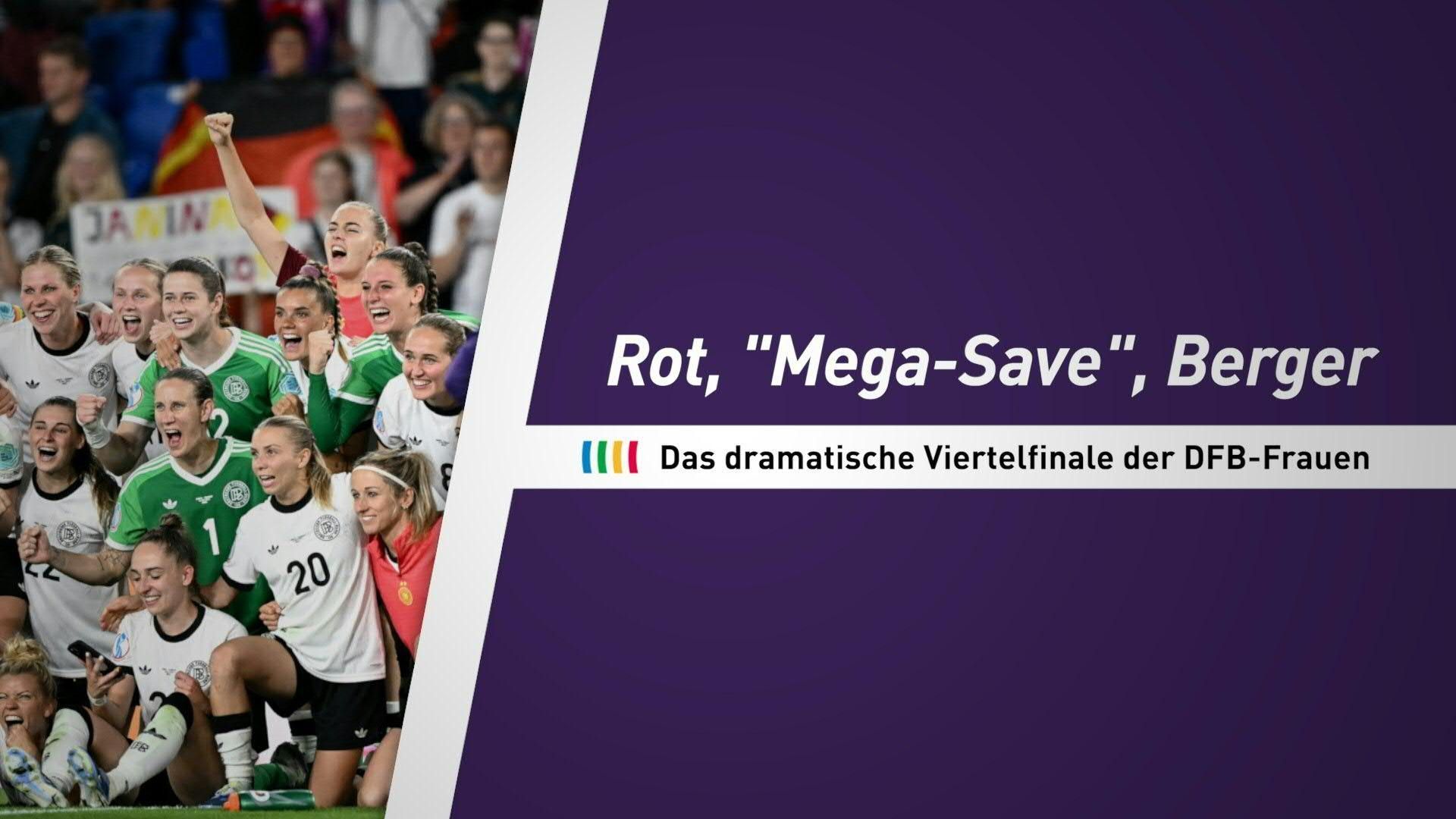 Rot, „Mega-Save“, Berger: Ein Spiel voller Dramatik