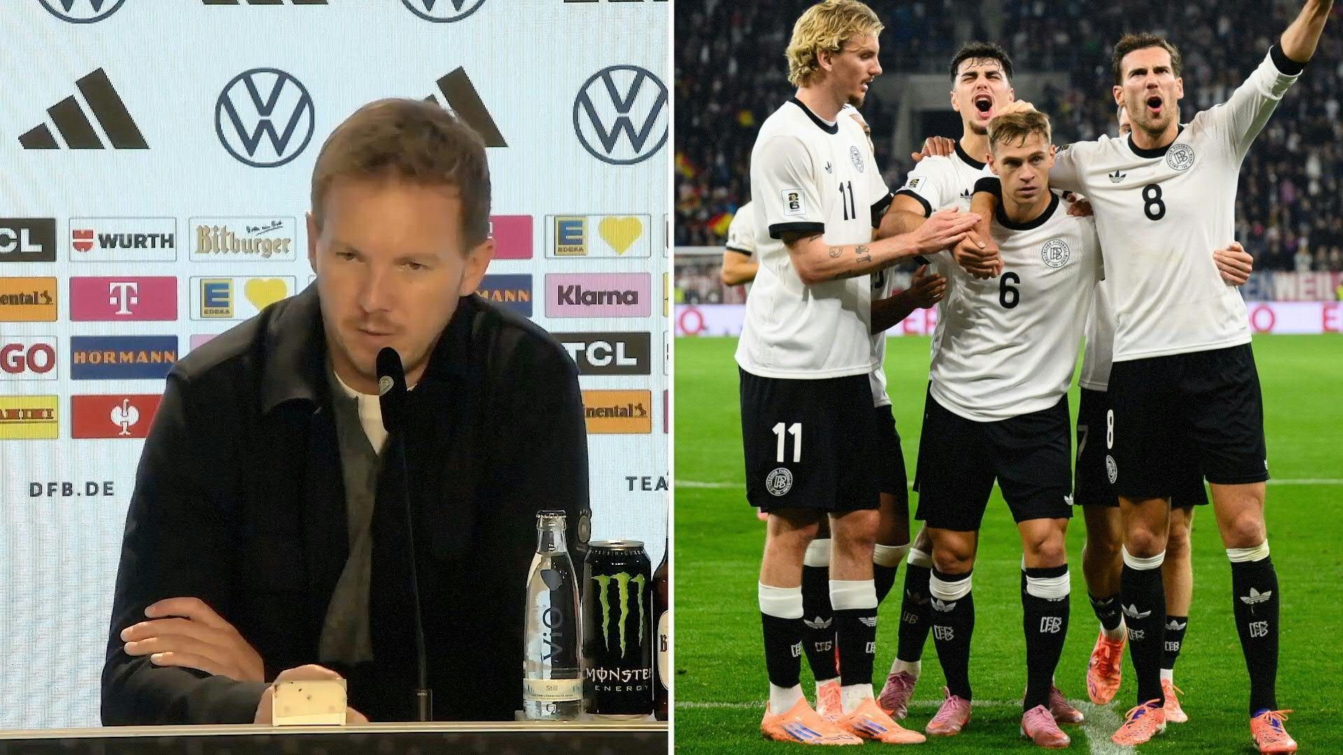 „Müssen Spiel gewinnen“: DFB-Team reist als Tabellenführer nach Nordirland