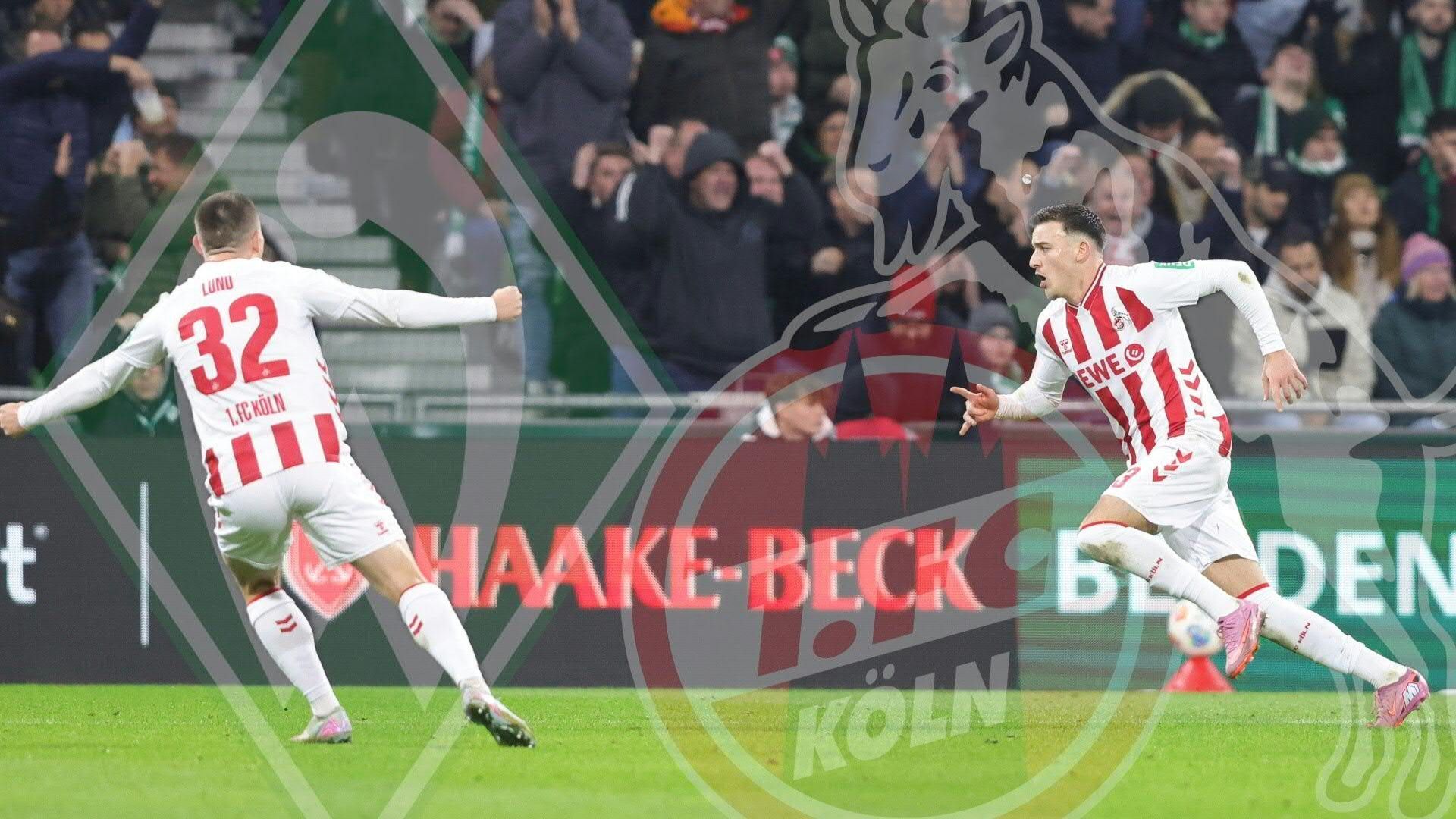 El Mala trifft: Werder spät von Köln erwischt