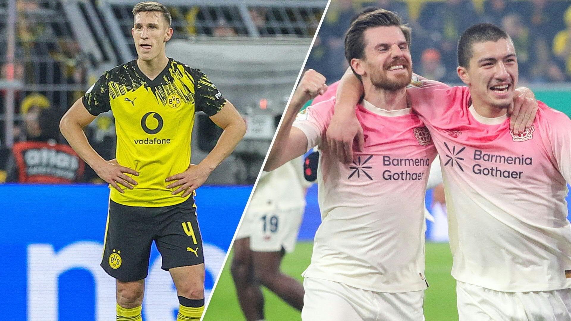 DFB-Pokal: Leverkusen wirft Dortmund raus – Leipzig souverän