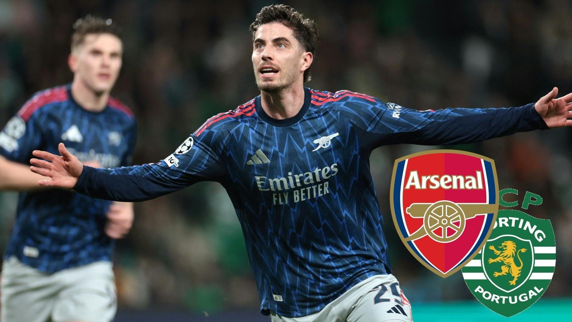 Video: Havertz stößt Arsenals Tor zum Halbfinale weit auf