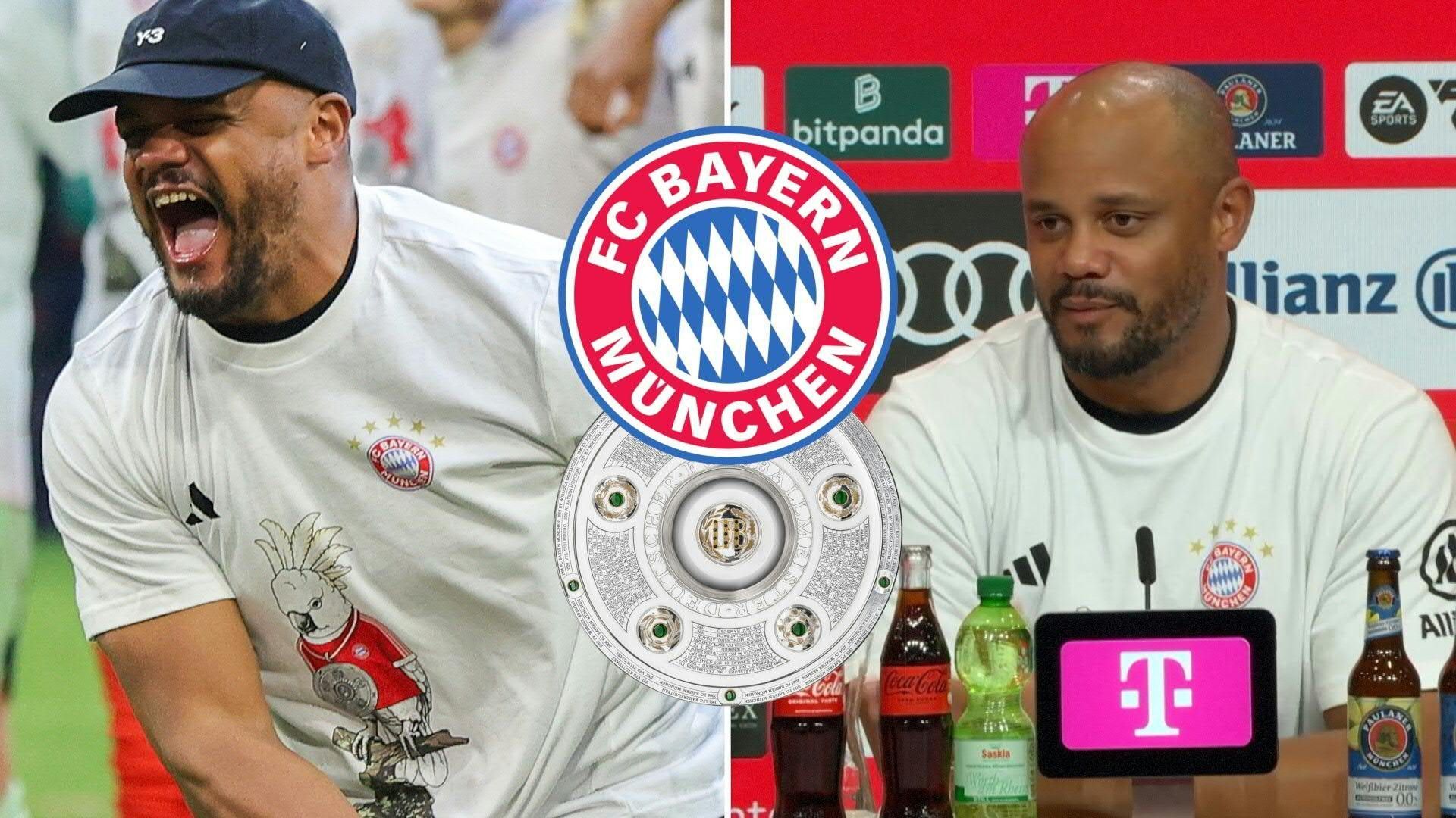 Video: "Dem Titel den Respekt geben, den er verdient": Kompany erklärt Jubelexplosion