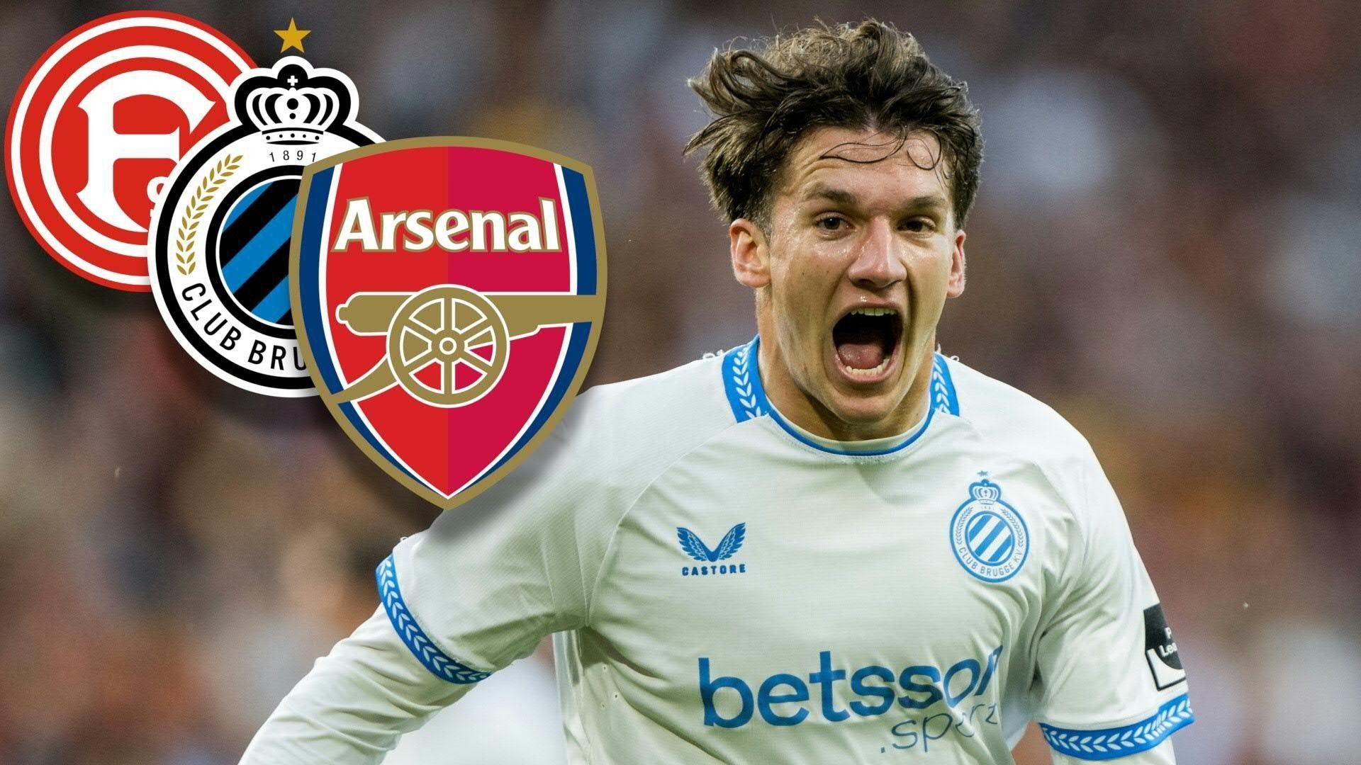 Video: Ex-Düsseldorfer Tzolis unterschreibt bei Arsenal