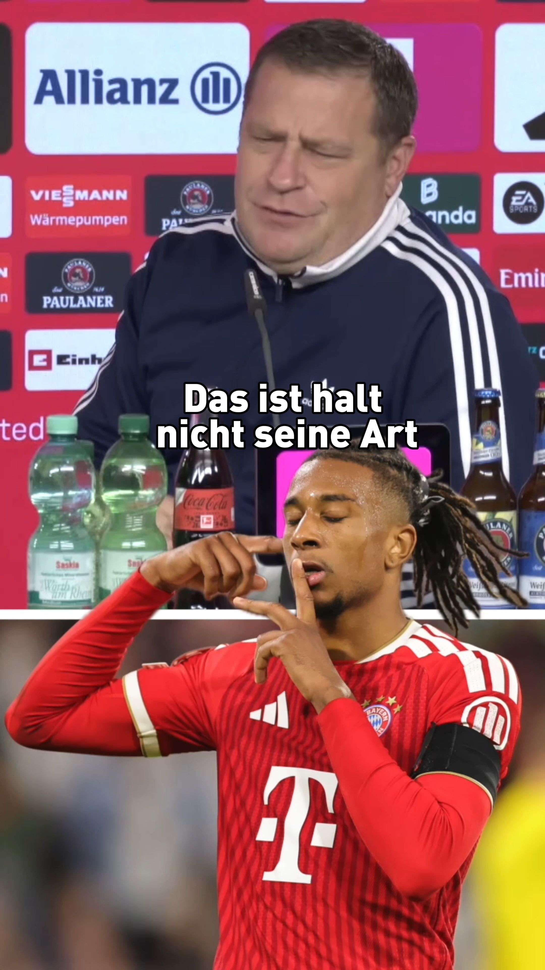 Video: Wortkarger "Getränkeverkäufer" Olise? Eberl: "Lieber dreimal Spieler des Spiels"