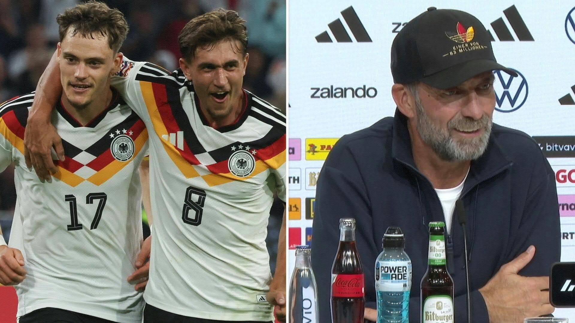 Video: Klopp schwärmt von Wirtz: "Bretthart gearbeitet"