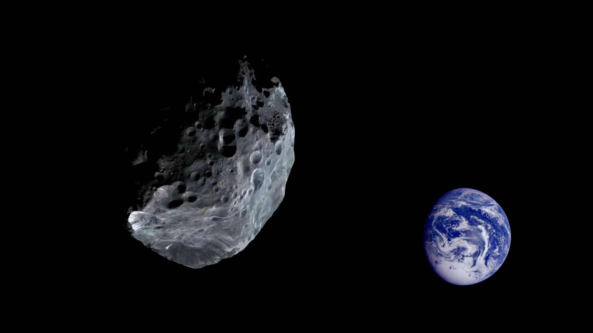 Riesige Himmelskörper: Zwei große Asteroiden fliegen an der Erde vorbei