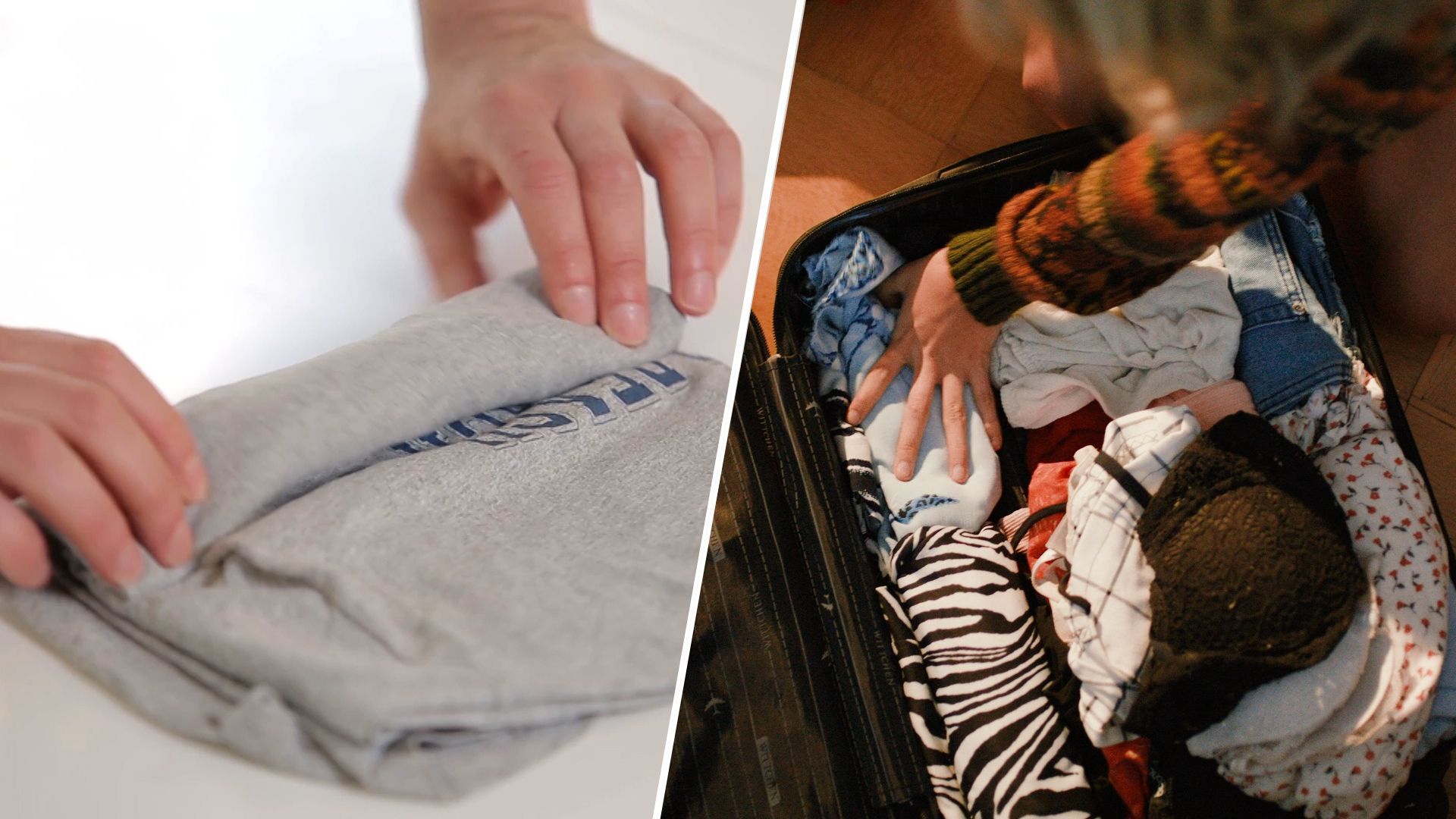Passt mehr in den Koffer: So rollen Sie Ihre Wäsche – Falten haben keine Chance