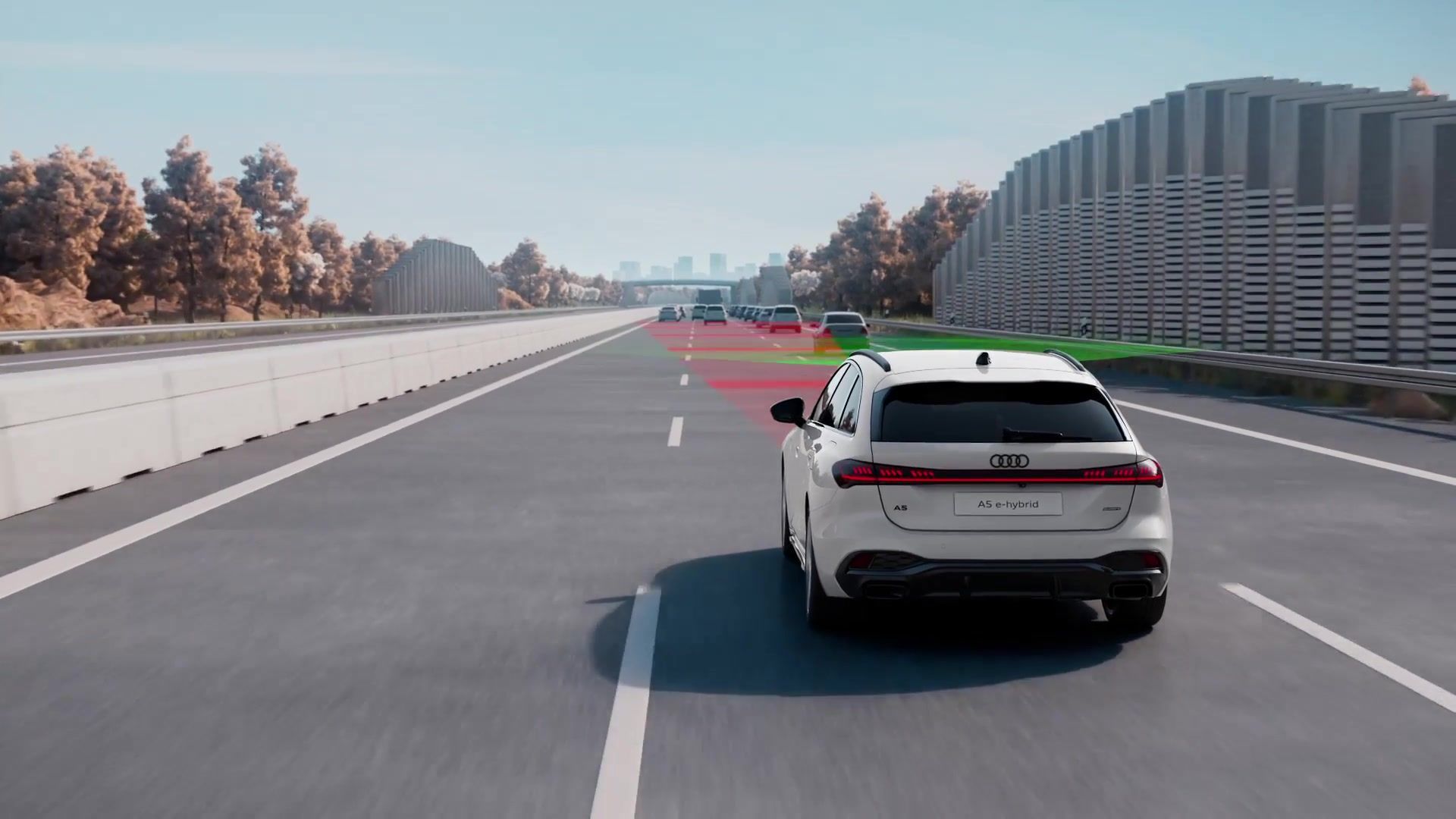Audi A5 e-hybrid quattro – Integrated brake control system (iBCS) – Animation