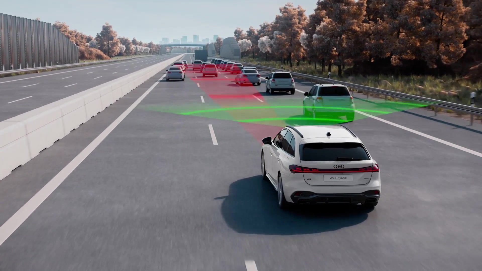Audi A5 e-hybrid quattro – Integrated Brake Control System (iBRS) – Animation