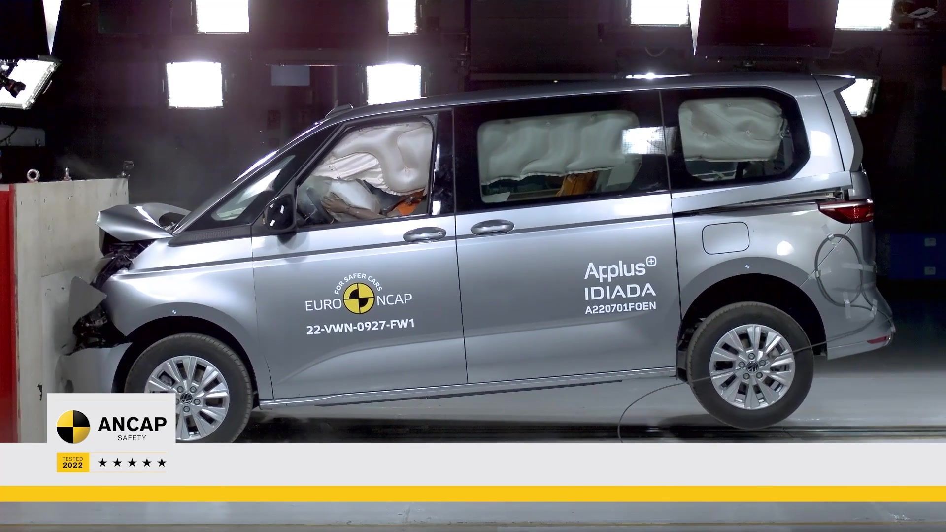 Mix of European marques deliver five star safety - Volkswagen Multivan
