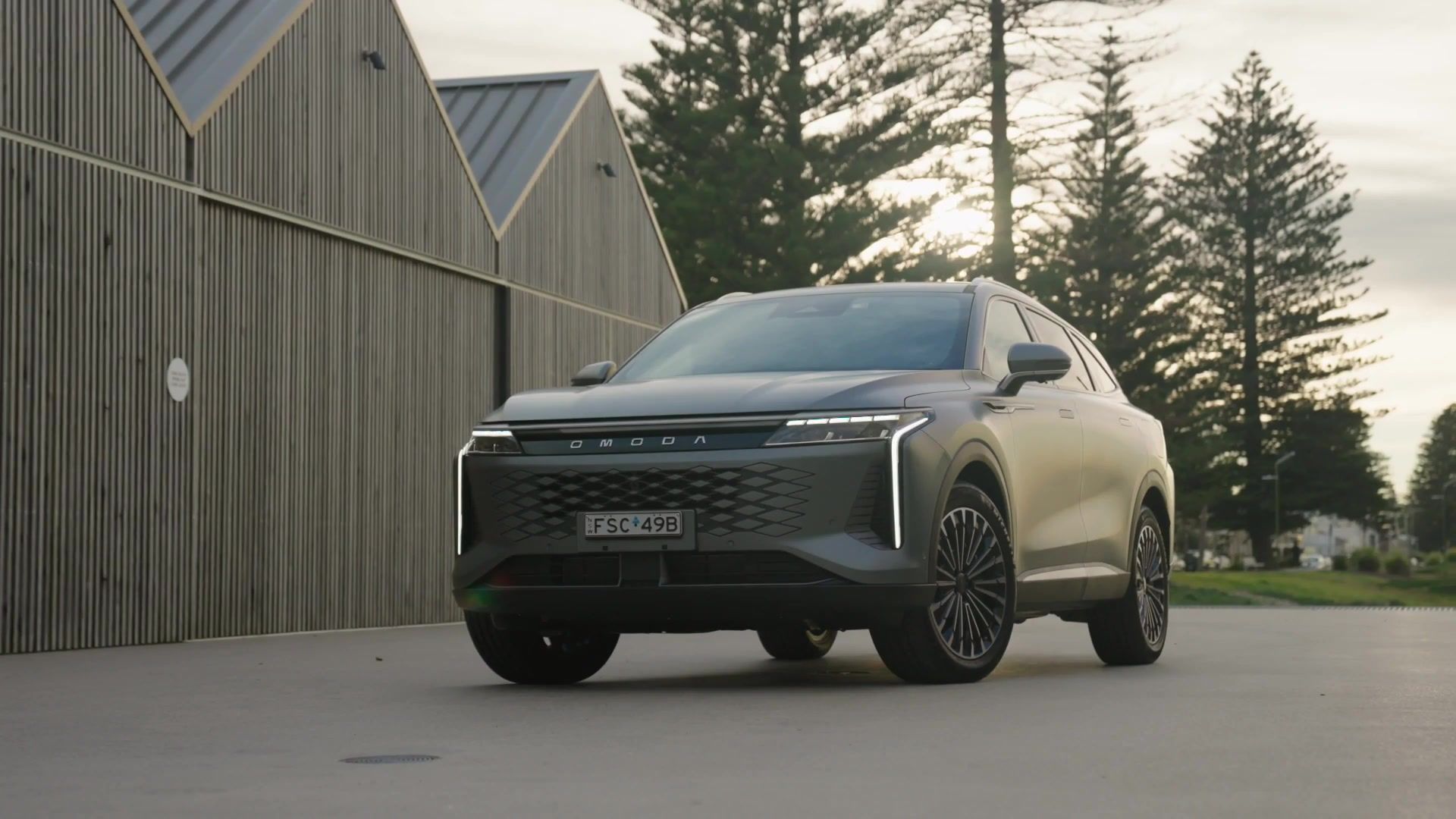 The new OMODA 9 Exterior Design