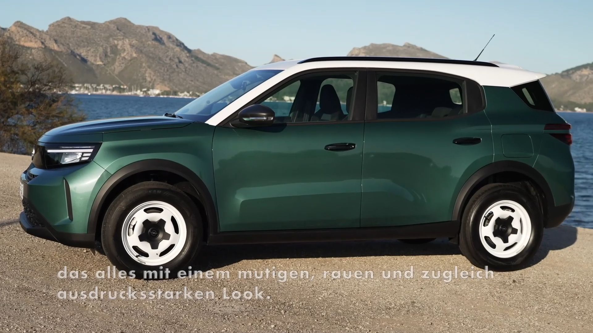 The new Opel Frontera - Characterful appearance with robust design and new Opel Blitz