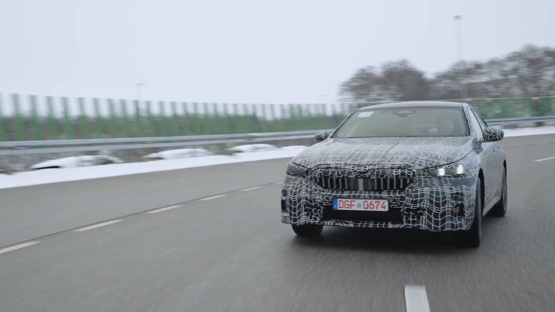 Test of the new BMW i5. Chapter 3 - Test drive in Dingolfing, Germany
