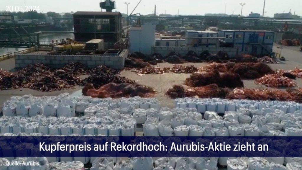 Aktie im Fokus: Kupferpreis auf Rekordhoch - Aurubis-Aktie zieht an