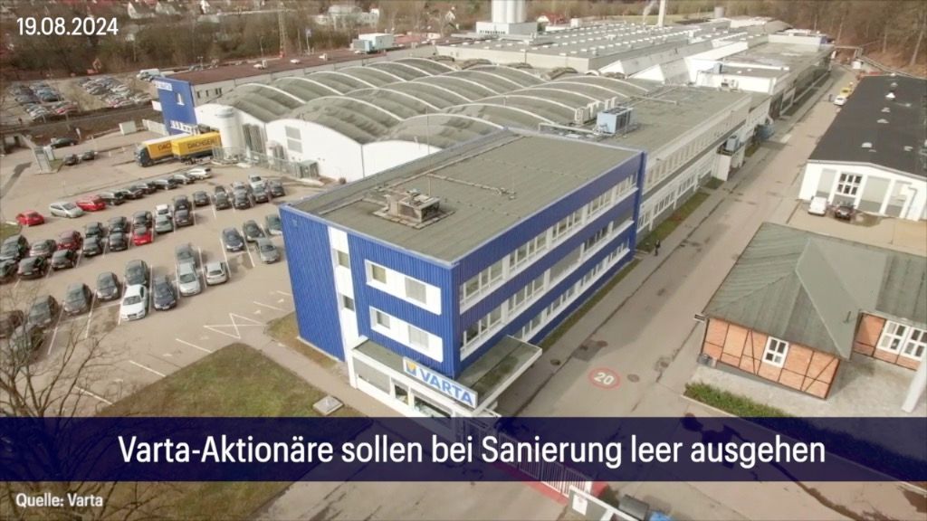 Aktie im Fokus: Varta-Aktionäre sollen bei Sanierung leer ausgehen