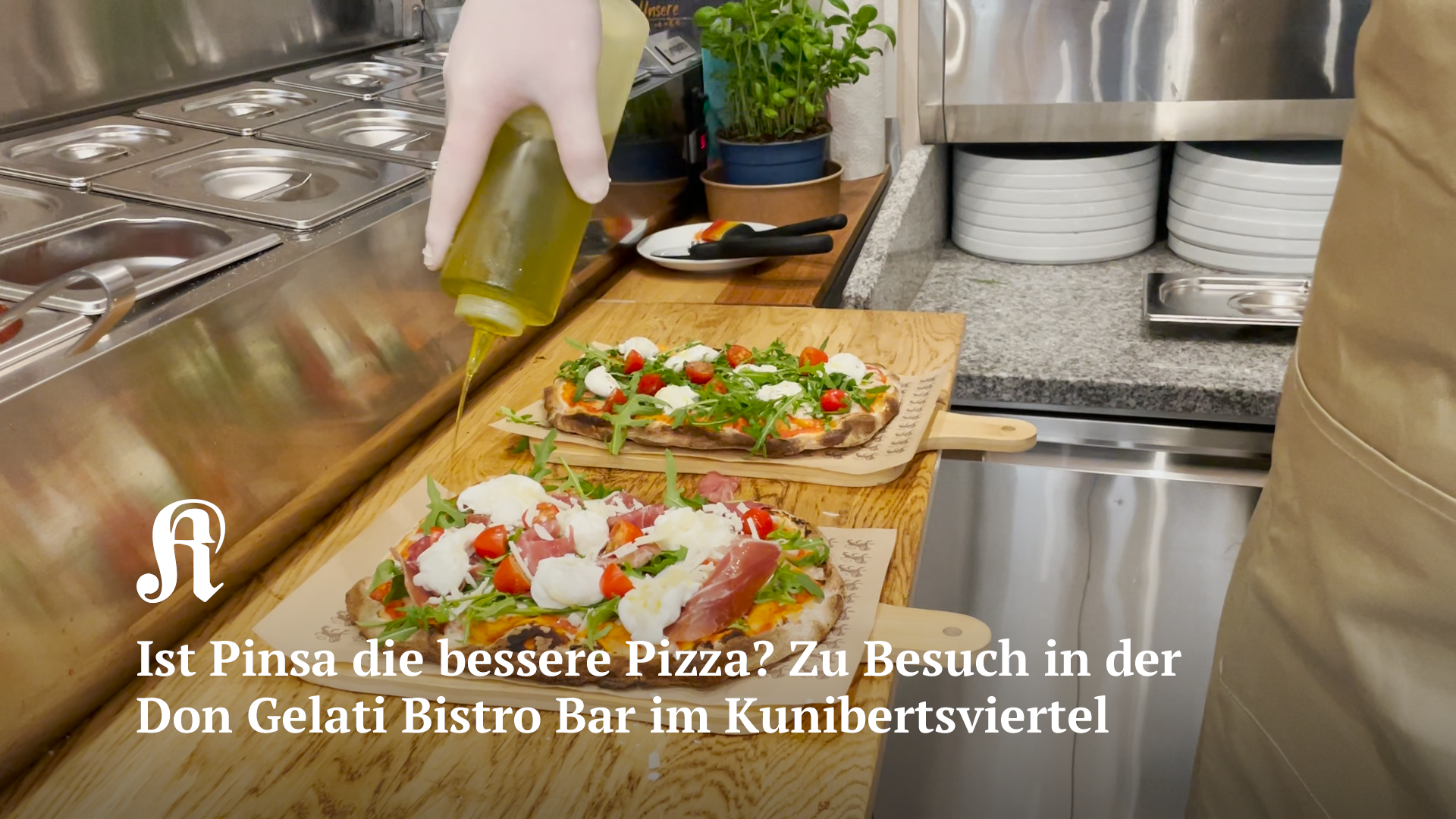 Ist Pinsa die bessere Pizza? Zu Besuch in der Don Gelati Bistro Bar im Kölner Kunibertsviertel