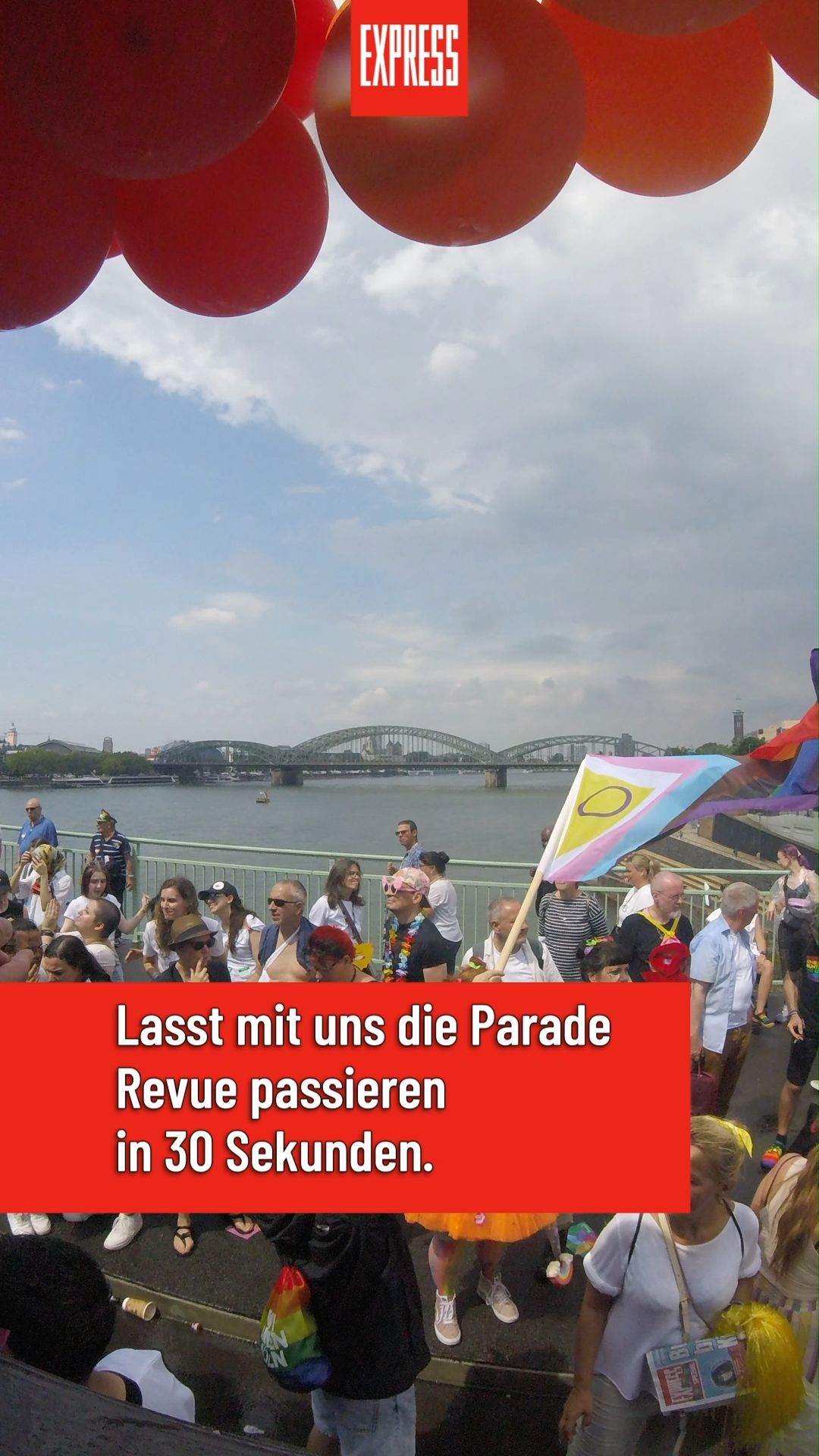 CSD Köln 2024: Die ganze Parade in 30 Sekunden