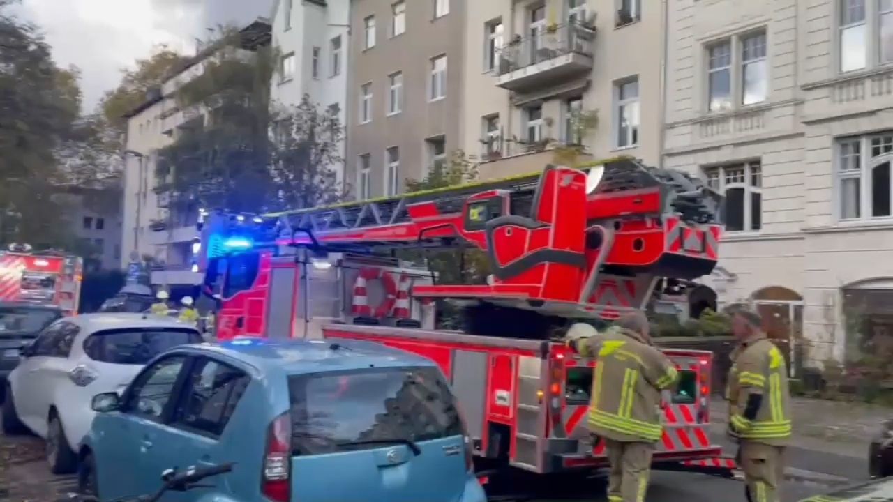 Video: Feuer in der Kölner Südstadt
