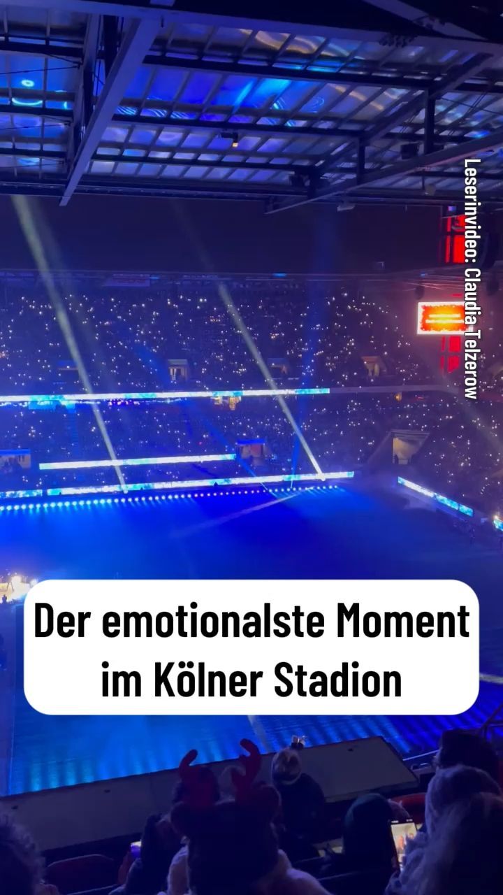 Video: Gänsehaut-Moment in Köln