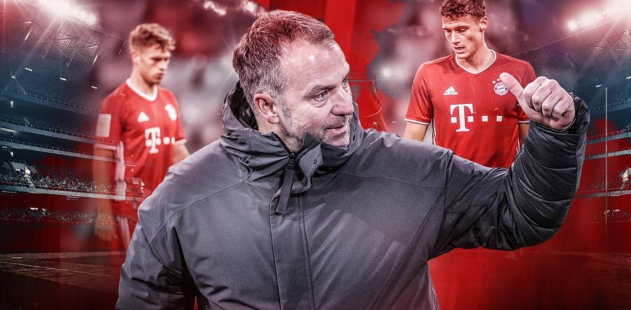 Bayern-Trainer Hansi Flick über die Rolle von Joshua Kimmich und Benjamin Pavard