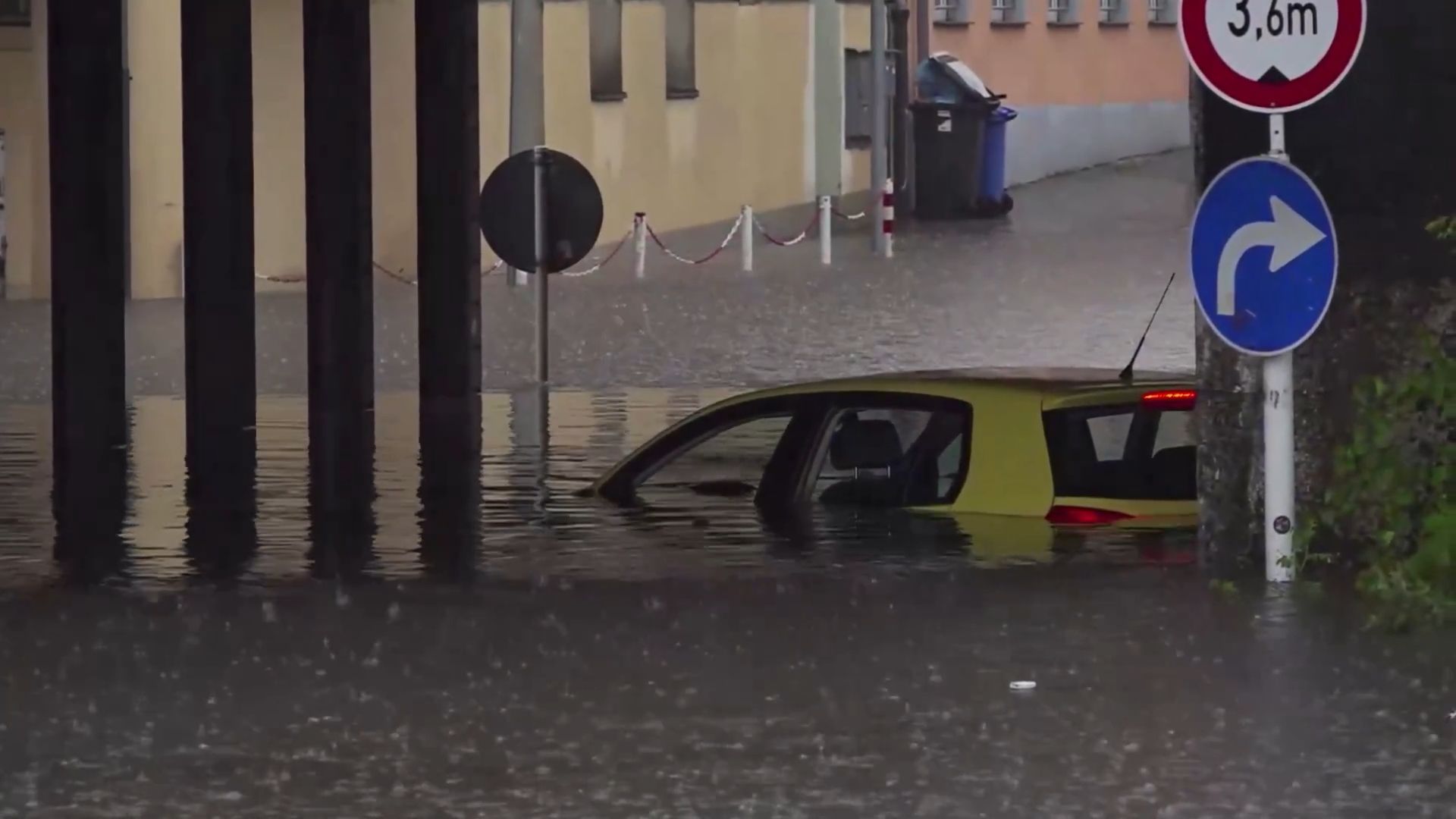 Überflutungen in Bamberg: Sommergewitter bringt Chaos