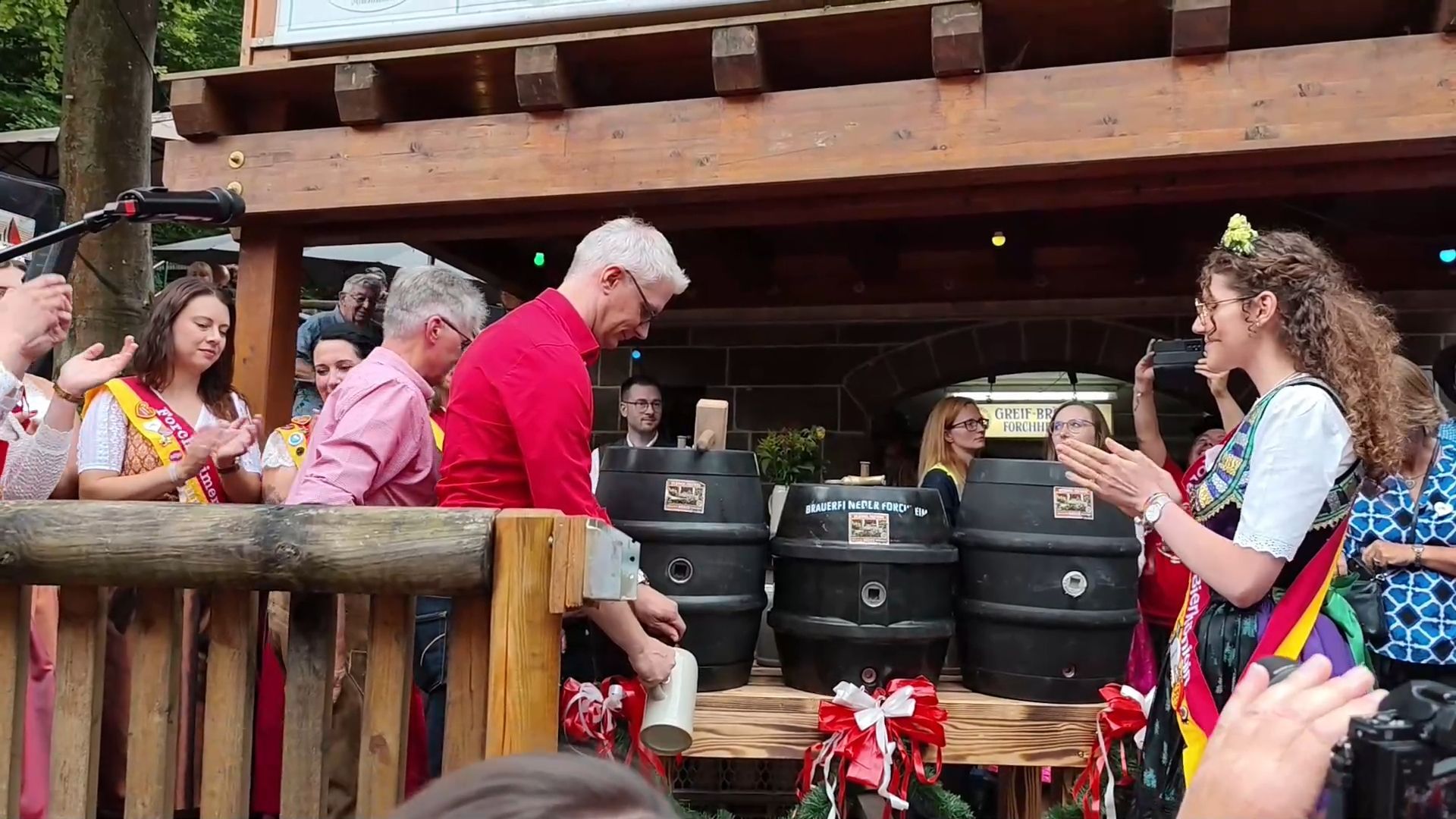 Video: Annafest 2025: Die schönsten Bilder vom Anstich