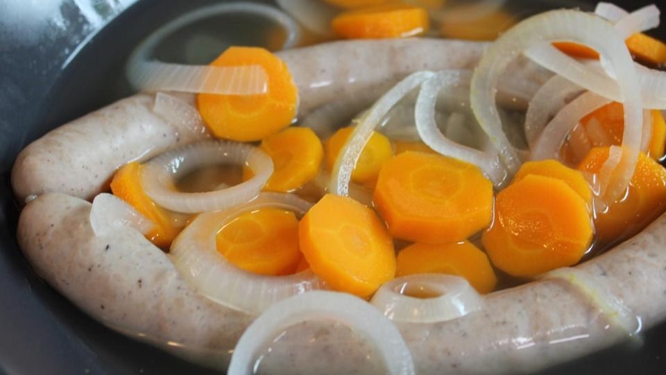 Franänkischer Brotzeitklassiker: Saure Zipfel