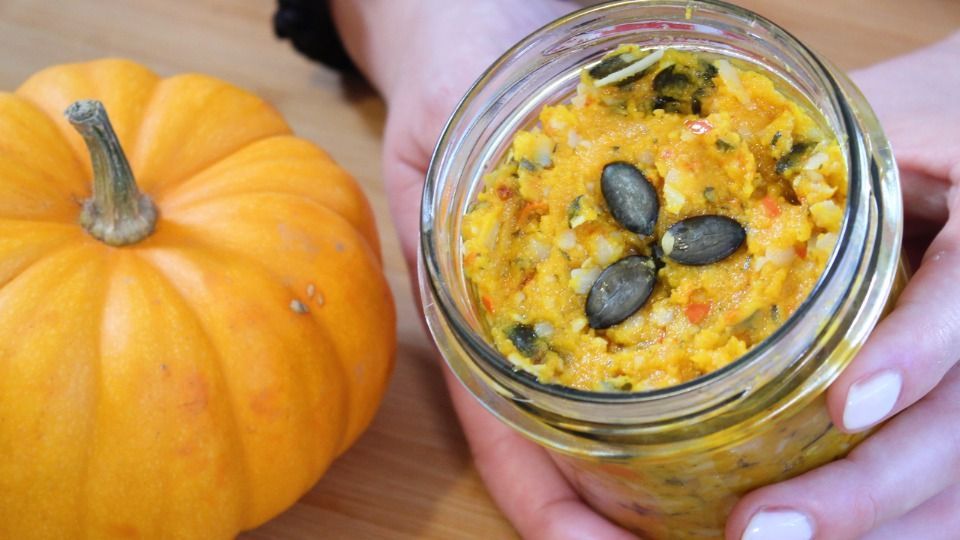 Fiery Pumpkin Pesto with Parmesan: Quick and Easy
