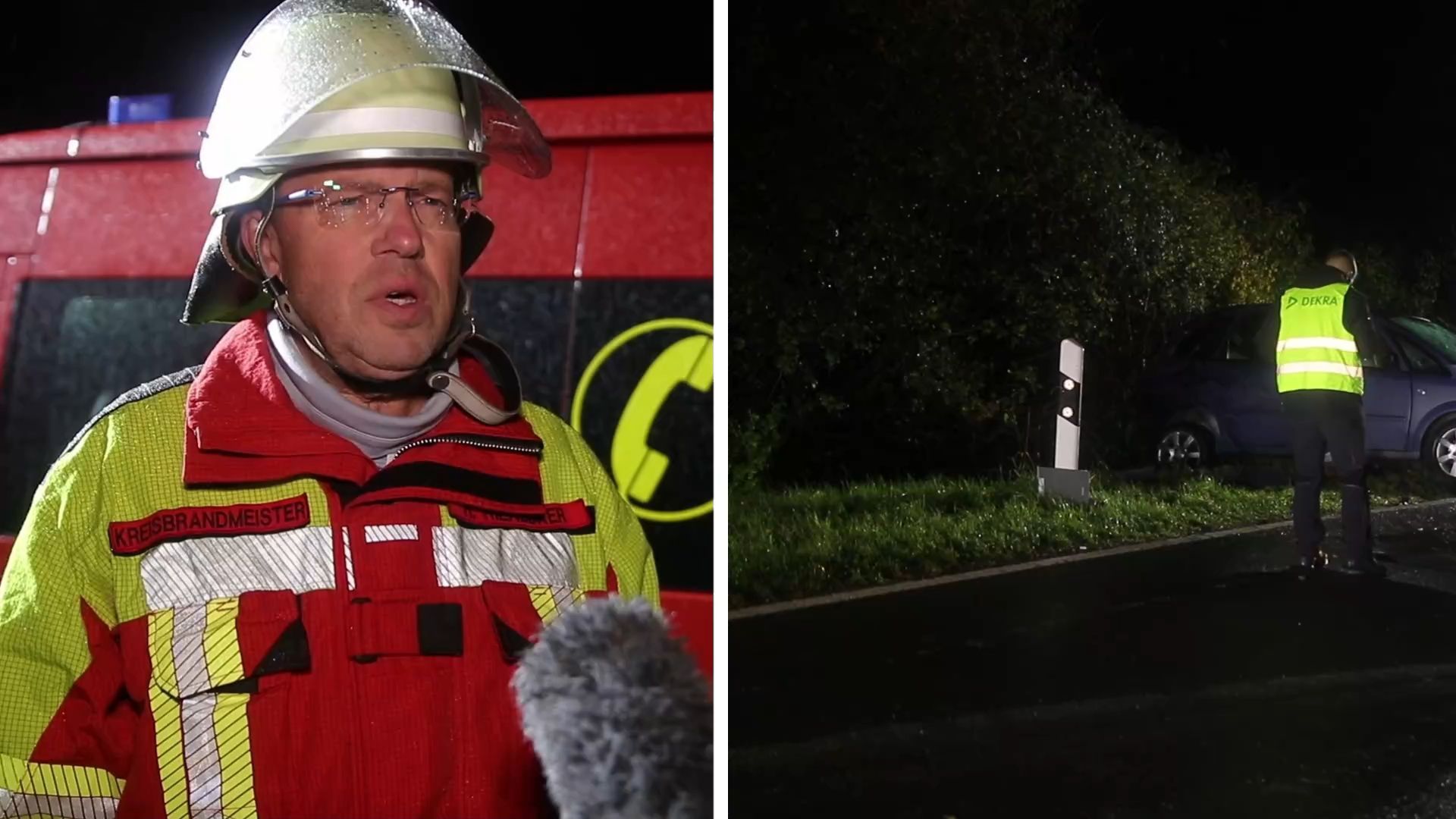 Tödlicher Unfall in Mittelfranken: Senior stirbt noch vor Ort - Feuerwehrsprecher im Interview