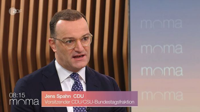 ZDF-Moderator annoys Jens Spahn with military service question: 