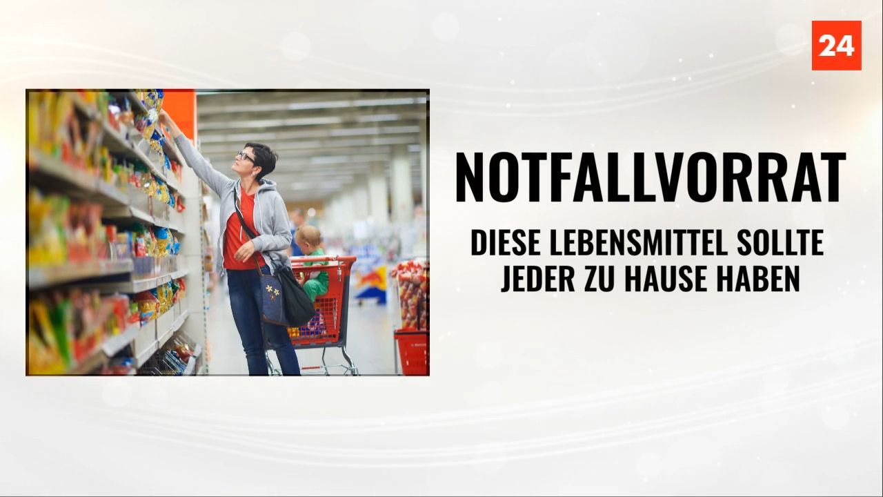 Notfallvorrat – diese Lebensmittel sollte jeder zu Hause haben