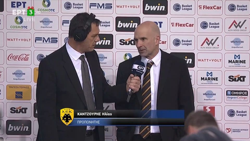Καντζούρης: «Προσεγγίσαμε πολύ λάθος το παιχνίδι» (VIDEO)