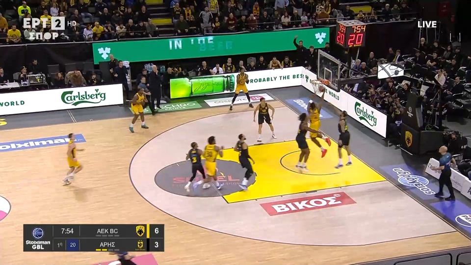 ΑΕΚ – Άρης:  Εξαιρετικό επιθετικό ξεκίνημα από Γκρέι και Μπάρτλεϊ (vid)