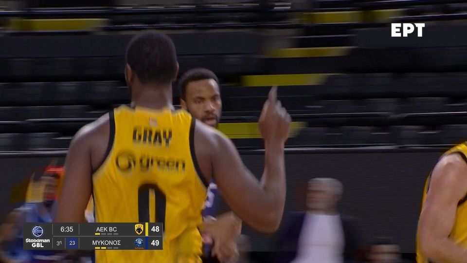 ΑΕΚ – Μύκονος: Νέο προβάδισμα για την Ένωση, δεν αφήνει περιθώρια αμφισβήτησης (VIDEO)