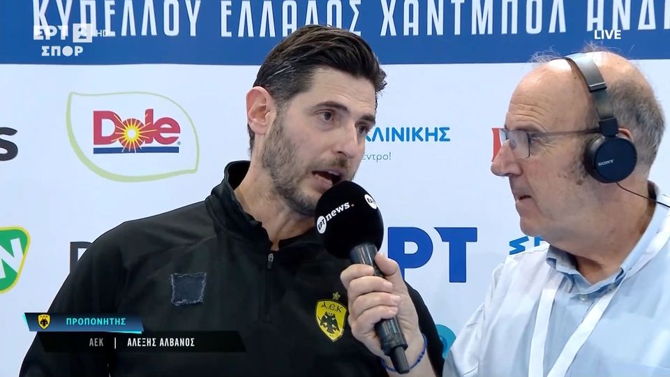 Αλβανός: «Μείναμε από δυνάμεις στο τέλος» (vid)